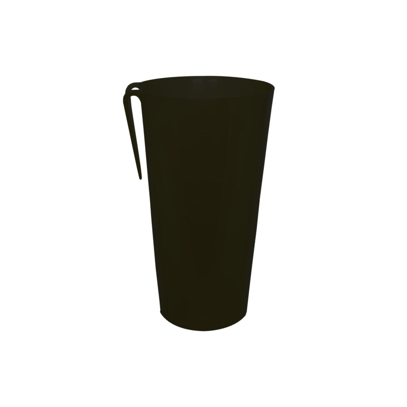 Reusable NickNack cup - black 16 oz